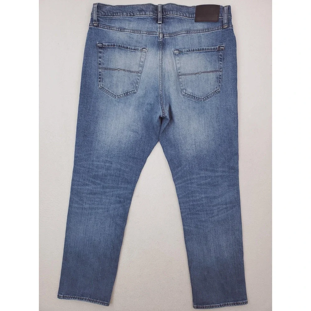 Lucky Brand 410 Jeans Mens 36x30 Blue Athletic Slim Stretch Denim Medium Wash